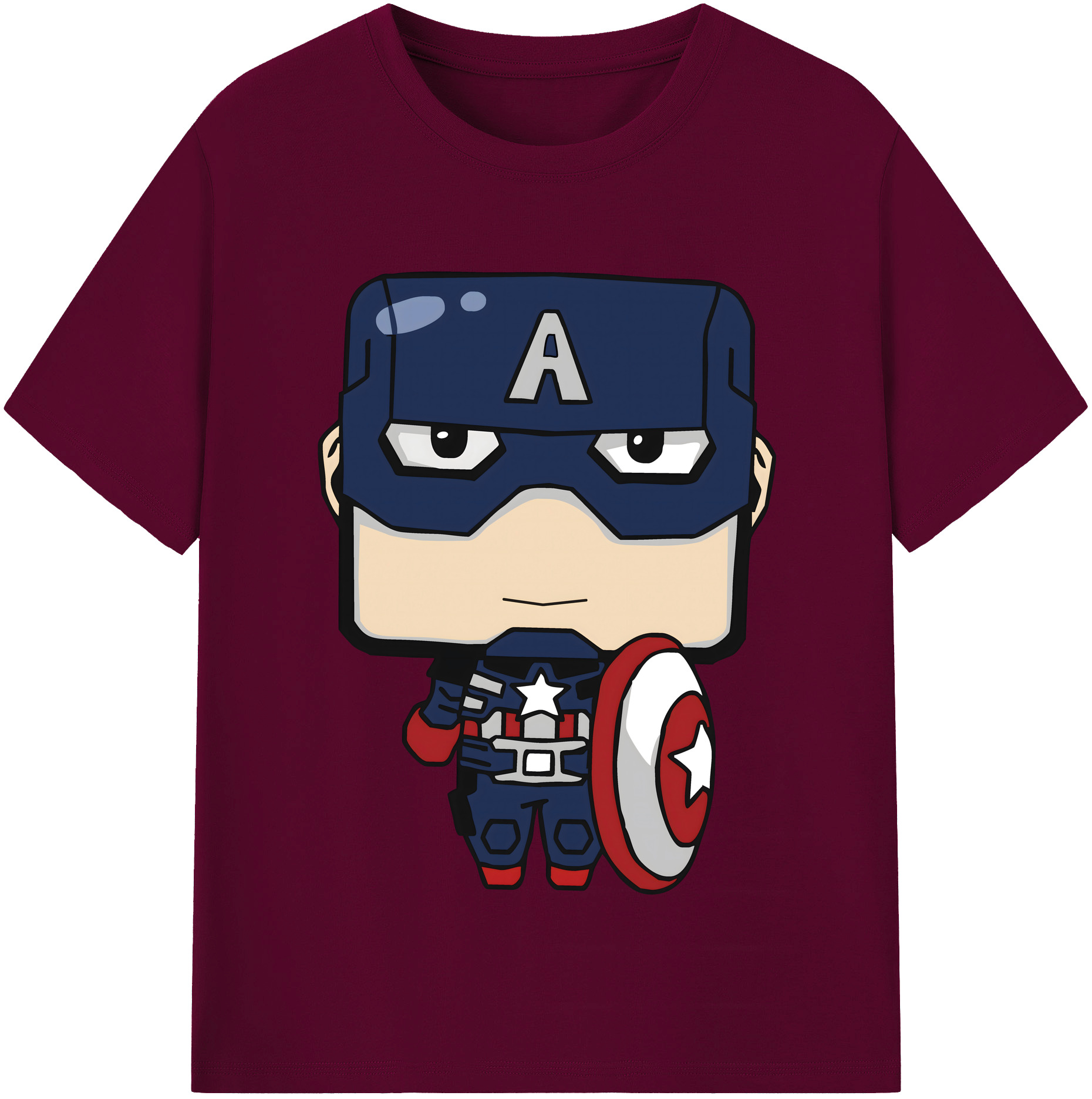 （画像用） アベンジャーズ The Avengers レディースカジュアルプリントTシャツ（綿100％）
